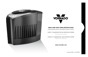 Manual Vornado EVAP3 Vortex Humidifier