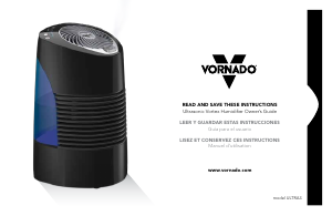 Manual Vornado Ultra3 Ultrasonic Humidifier
