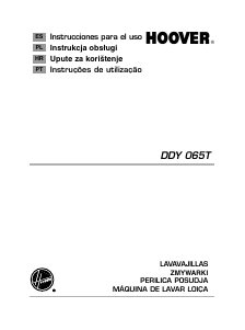 Manual de uso Hoover DDY 065T/E Lavavajillas