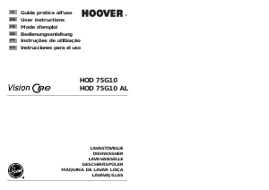 Manual de uso Hoover HOD 75G10 AL-S Lavavajillas