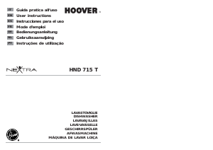 Manuale Hoover HND 715T-86S Lavastoviglie