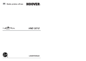 Manuale Hoover HND 3212-80 Lavastoviglie