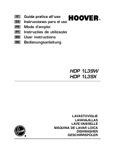 Manuale Hoover HDP 1L39W Lavastoviglie