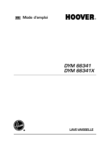 Mode d’emploi Hoover DYM 66341-47 Lave-vaisselle