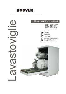 Manuale Hoover HDP 2D952W Lavastoviglie