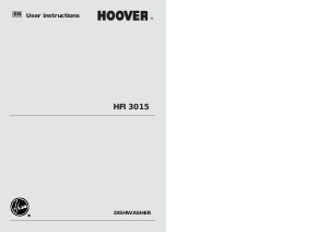 Handleiding Hoover HFI 3015 - 80 Vaatwasser