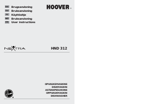 Käyttöohje Hoover HND 312-86S Astianpesukone