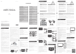 Bruksanvisning RCA LED42C45RQ LED TV