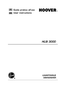 Handleiding Hoover HLSI 3000/E-30 Vaatwasser