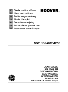 Manual de uso Hoover DDY 65540XFAPM-S Lavavajillas