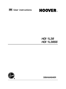 Handleiding Hoover HDI 1L38-80 Vaatwasser