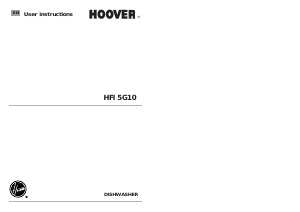 Handleiding Hoover HFI 5G10/1-80 Vaatwasser