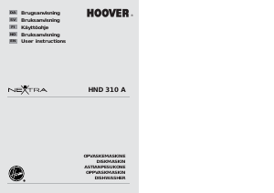 Brugsanvisning Hoover HND 310 A-86S Opvaskemaskine