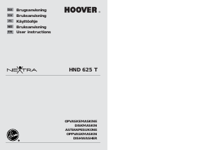 Handleiding Hoover HND 625 T-86S Vaatwasser
