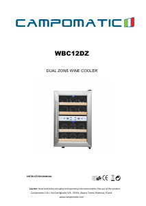 Handleiding Campomatic WBC12DZ Wijnklimaatkast