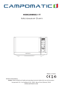 Handleiding Campomatic KOG28SGIT Magnetron