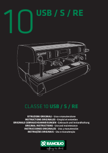 Handleiding Rancilio Classe 10 Koffiezetapparaat