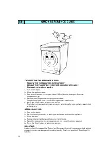 Manual Bauknecht WA 2550 - B Washing Machine
