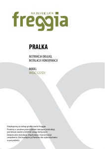 Instrukcja Freggia WOC127DJ Pralka