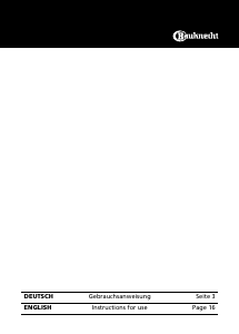 Bedienungsanleitung Bauknecht WAK 1400 P Waschmaschine