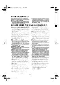 Manual Bauknecht WA 9787 BK Washing Machine