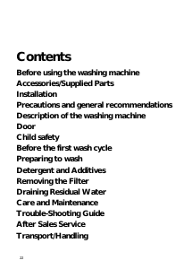 Manual Bauknecht WAE 8385 Washing Machine