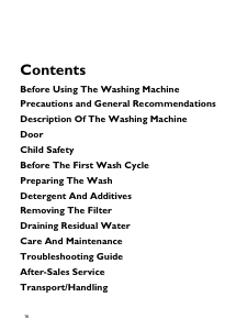 Manual Bauknecht WAK 1600 P Washing Machine