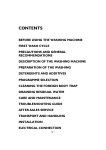Manual Bauknecht WATE 9585 Washing Machine