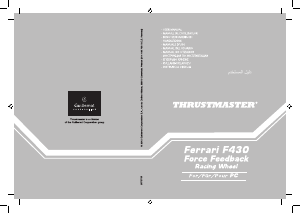 Manual de uso Thrustmaster Ferrari F430 Force Feedback Mando