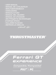 Manuale Thrustmaster Ferrari GT Experience Gamepad