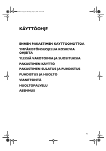 Käyttöohje Whirlpool AFG 3350 Pakastin