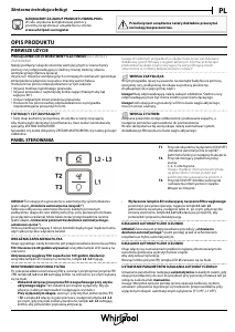 Instrukcja Whirlpool WAG HID 53F LE X Okap kuchenny