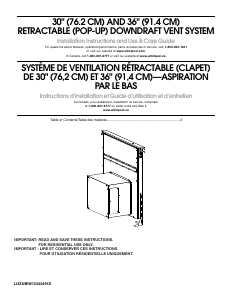 Mode d’emploi KitchenAid UXD8630DYS Hotte aspirante