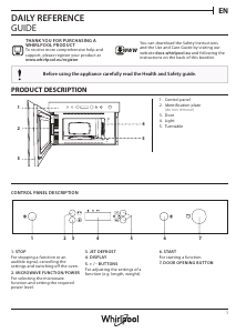 Manual Whirlpool AMW 4900/NB Microwave