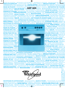 Bedienungsanleitung Whirlpool AKP 604/JA Backofen