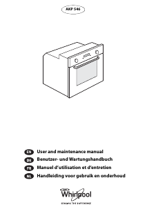 Bruksanvisning Whirlpool AKP 546 IX Ugn