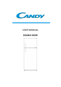 Manual Candy CMDN 5172W Fridge-Freezer