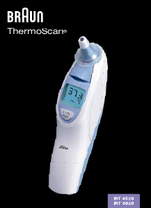 Handleiding Braun IRT 4520 ThermoScan Thermometer