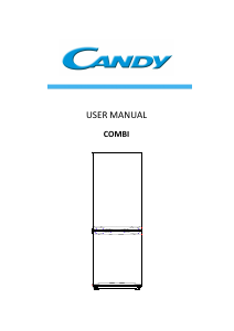 Manual Candy CMGN 6182S Frigorífico combinado