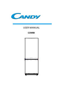 Handleiding Candy CMCS 5154W Koel-vries combinatie