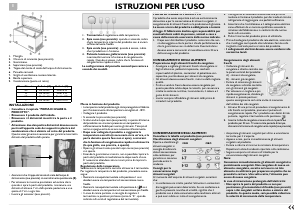 Manuale Whirlpool AFG 054/01/G Congelatore