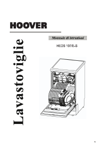 Manuale Hoover HEDS 107-S Lavastoviglie