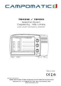 كتيب فرن TB45S Campomatic