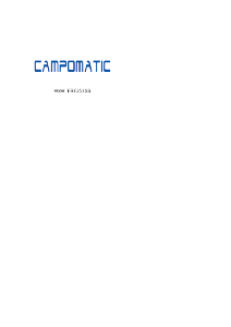 Bruksanvisning Campomatic FRF253SS Kyl-frys