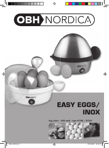 Brugsanvisning OBH Nordica 6728 Æggekoger