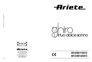 Handleiding Ariete 8810 Elektrische deken