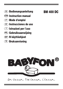 Manuale Babyfon BM 400 DC Baby monitor