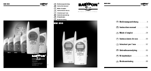 Manuale Babyfon BM 850 Baby monitor