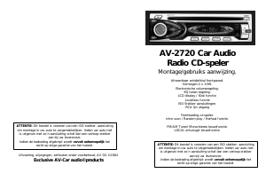 Handleiding Autovision AV-2720 Autoradio