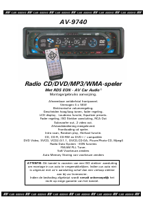 Handleiding Autovision AV-9740 Autoradio